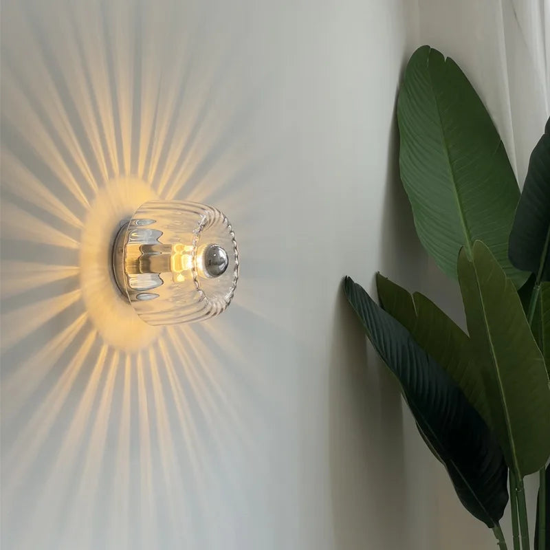 Applique Bauhaus Scandinave-Lampe Veilleuse