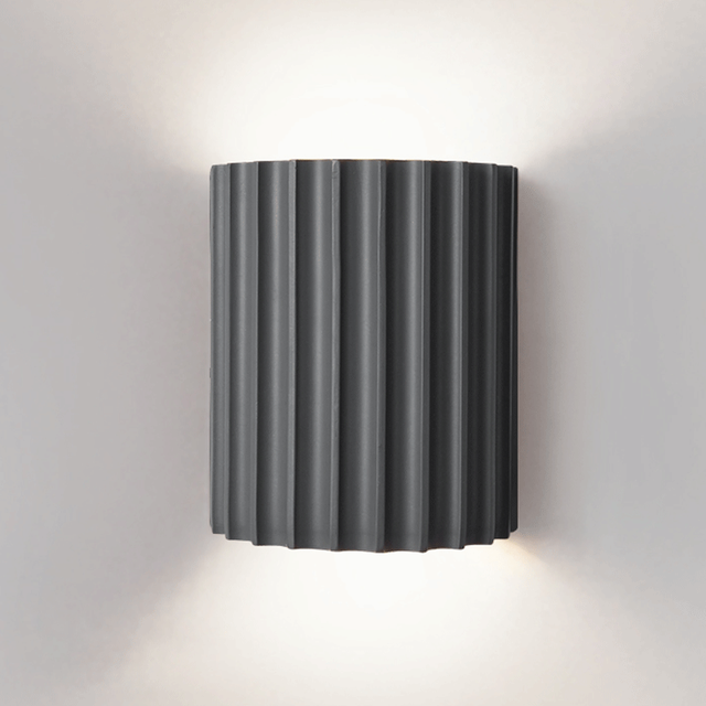 Ventra - Applique Moderne Semi-Circulaire En Résine Pour Le Salon-Lampe Veilleuse