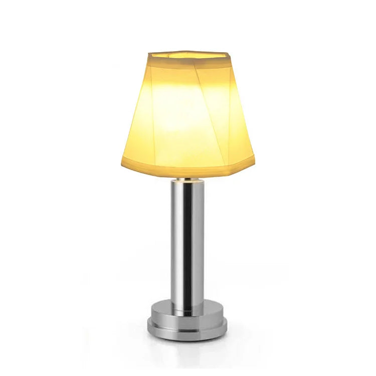 Harlon - Lampe De Table En Métal À Soie Sans Fil Led-Lampe Veilleuse