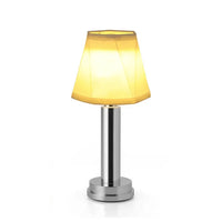 Thumbnail for Harlon - Lampe De Table En Métal À Soie Sans Fil Led-Lampe Veilleuse