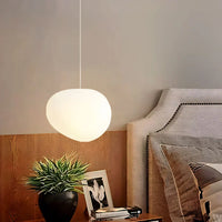 Thumbnail for Suspension En Galets Blancs-Lampe Veilleuse