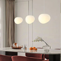 Thumbnail for Suspension En Galets Blancs-Lampe Veilleuse