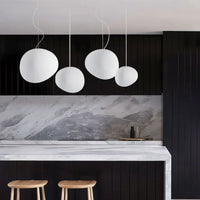 Thumbnail for Suspension En Galets Blancs-Lampe Veilleuse