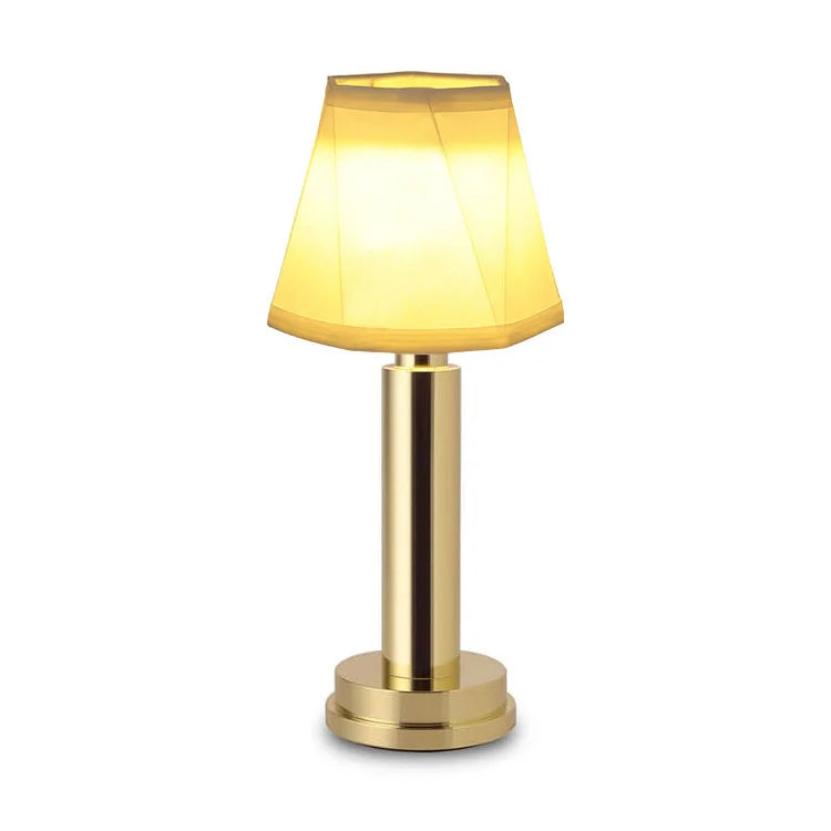 Harlon - Lampe De Table En Métal À Soie Sans Fil Led-Lampe Veilleuse