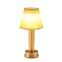 Thumbnail for Harlon - Lampe De Table En Métal À Soie Sans Fil Led-Lampe Veilleuse