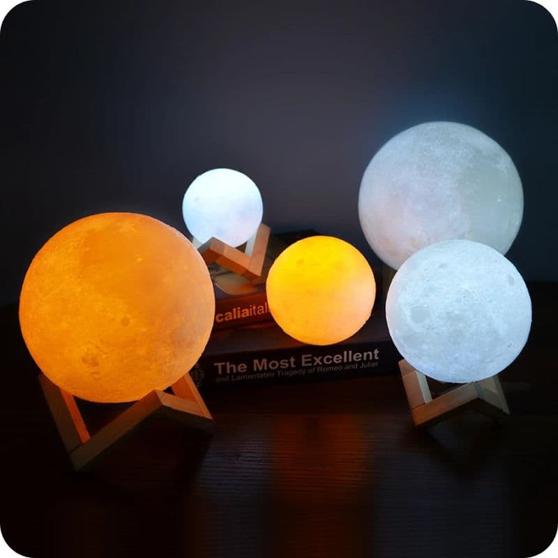 Lampe de chevet Lune Veilleuse-Lampe Veilleuse