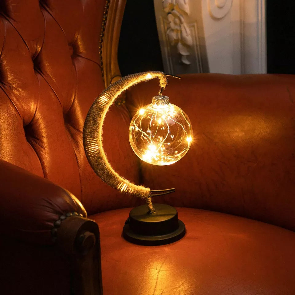 Lampe lune enchantée-Lampe Veilleuse