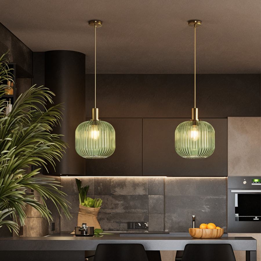 Lampe Suspendue En Verrerie-Lampe Veilleuse