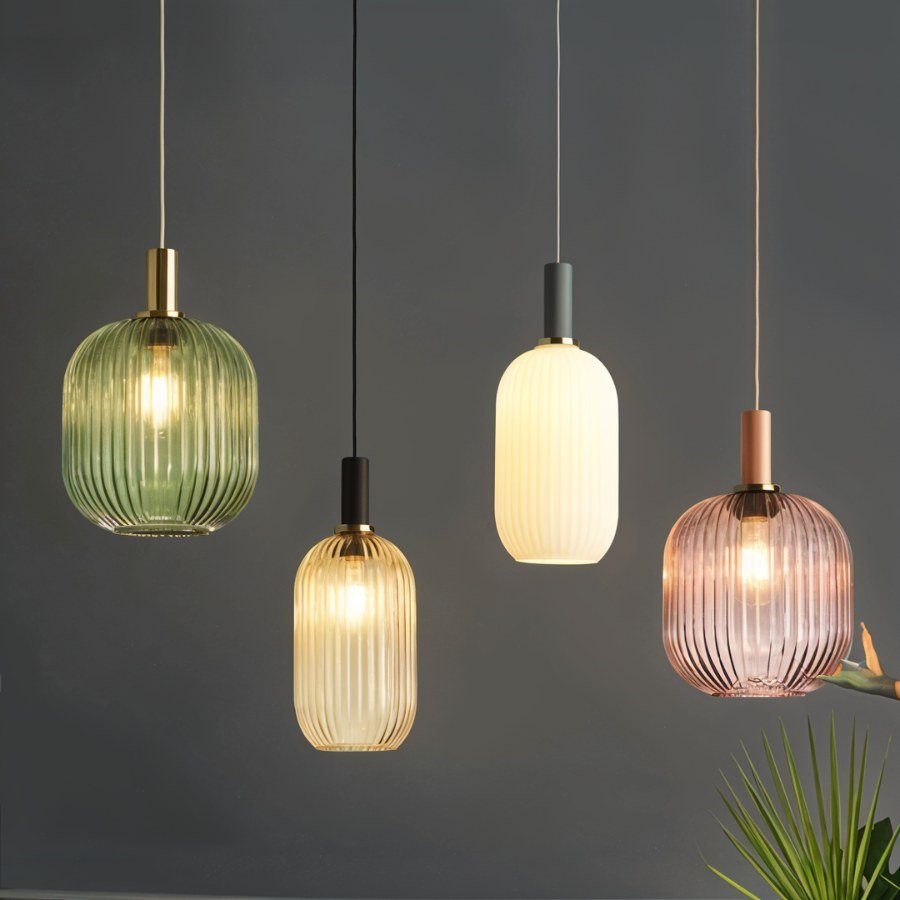 Lampe Suspendue En Verrerie-Lampe Veilleuse