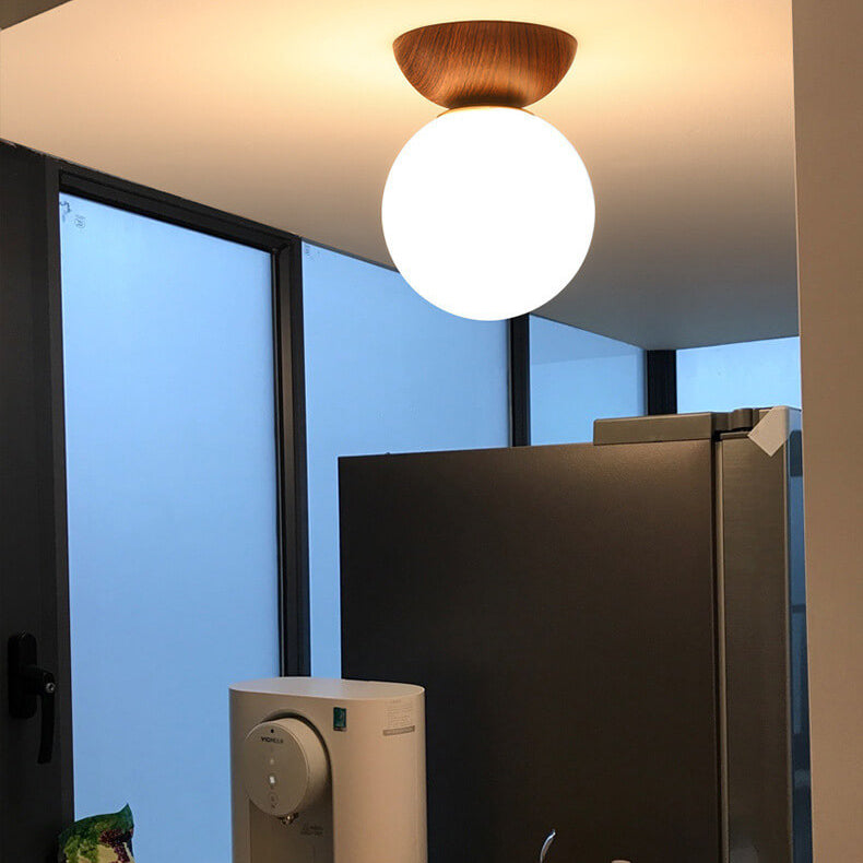 Lampe De Plafond De Style Japonais-Lampe Veilleuse