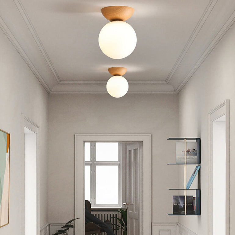 Lampe De Plafond De Style Japonais-Lampe Veilleuse