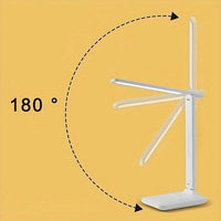 Thumbnail for Lampe de Bureau LED Tactile USB Blanche-Lampe Veilleuse