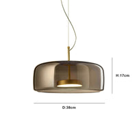 Thumbnail for Fenora - Hôtel Lampe Suspendue En Verre-Lampe Veilleuse