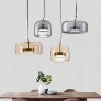 Thumbnail for Fenora - Hôtel Lampe Suspendue En Verre-Lampe Veilleuse