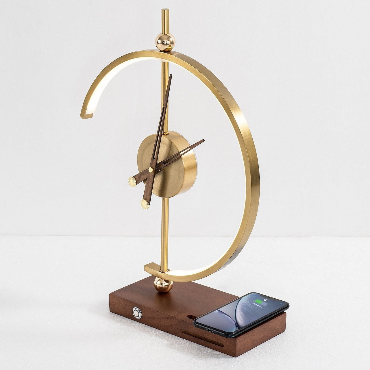 Nagoyalight - Lampe-Horloge Et Chargeur De Luxe-Lampe Veilleuse