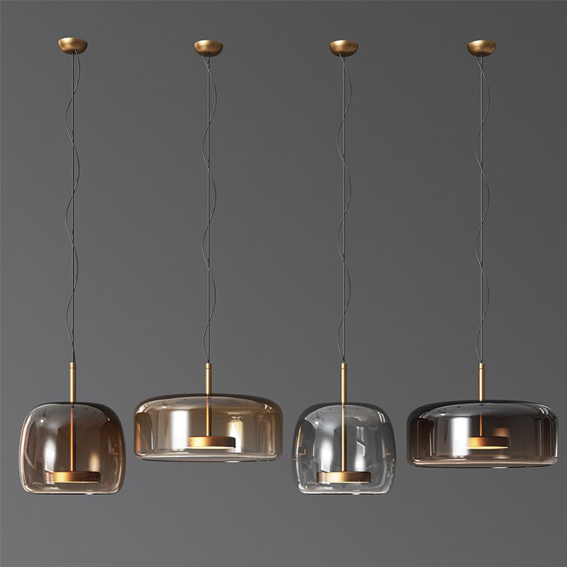 Fenora - Hôtel Lampe Suspendue En Verre-Lampe Veilleuse
