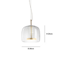 Thumbnail for Fenora - Hôtel Lampe Suspendue En Verre-Lampe Veilleuse