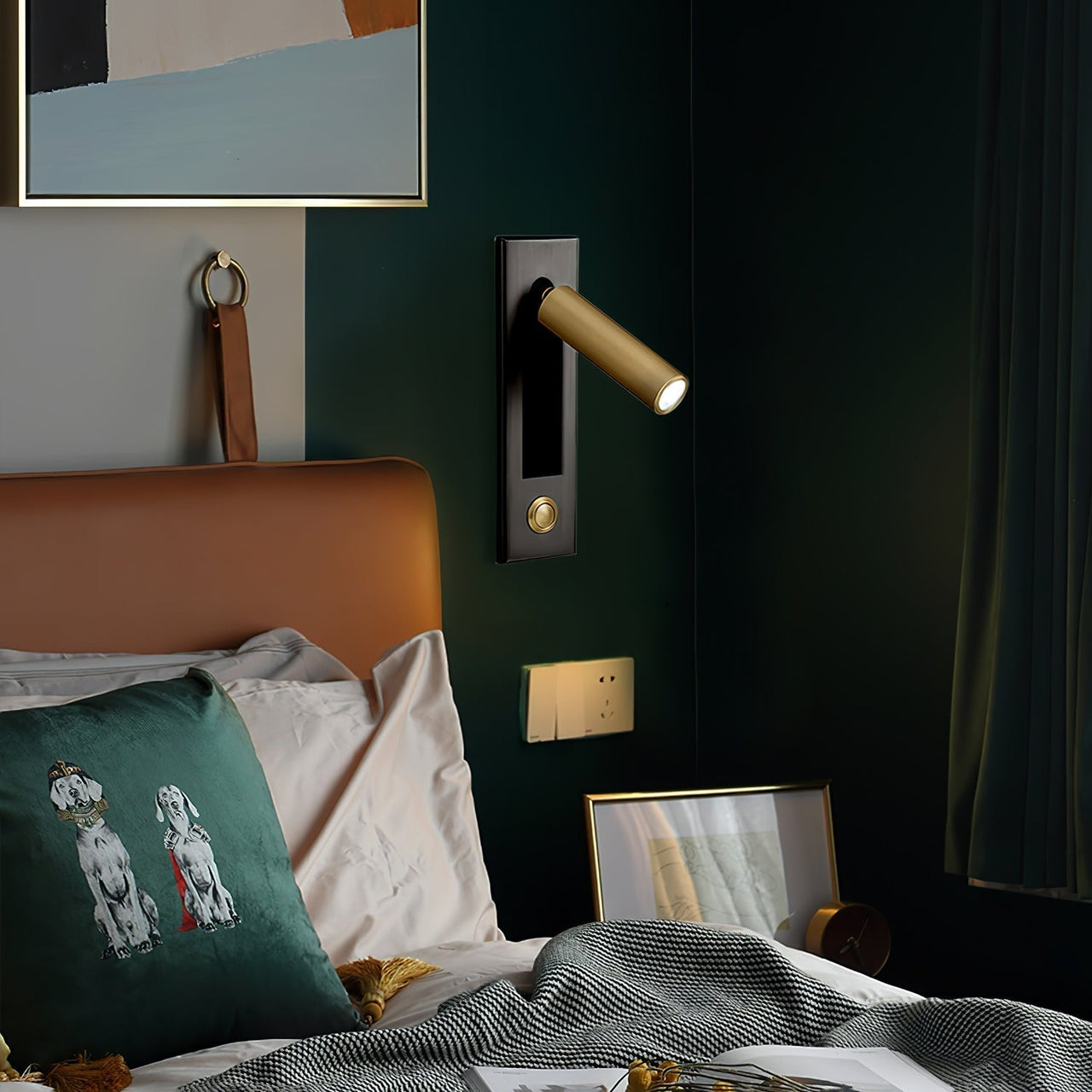 Applique De Chevet Encastrée-Lampe Veilleuse
