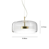Thumbnail for Fenora - Hôtel Lampe Suspendue En Verre-Lampe Veilleuse