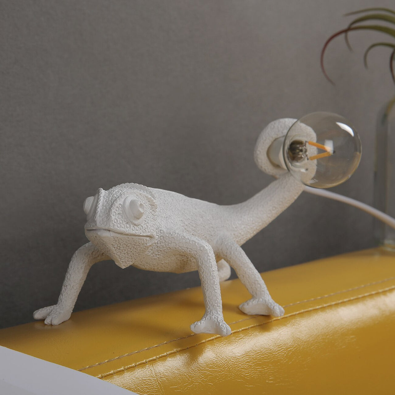 Lampe De Table Moderne En Résine De Lézard Animal-Lampe Veilleuse