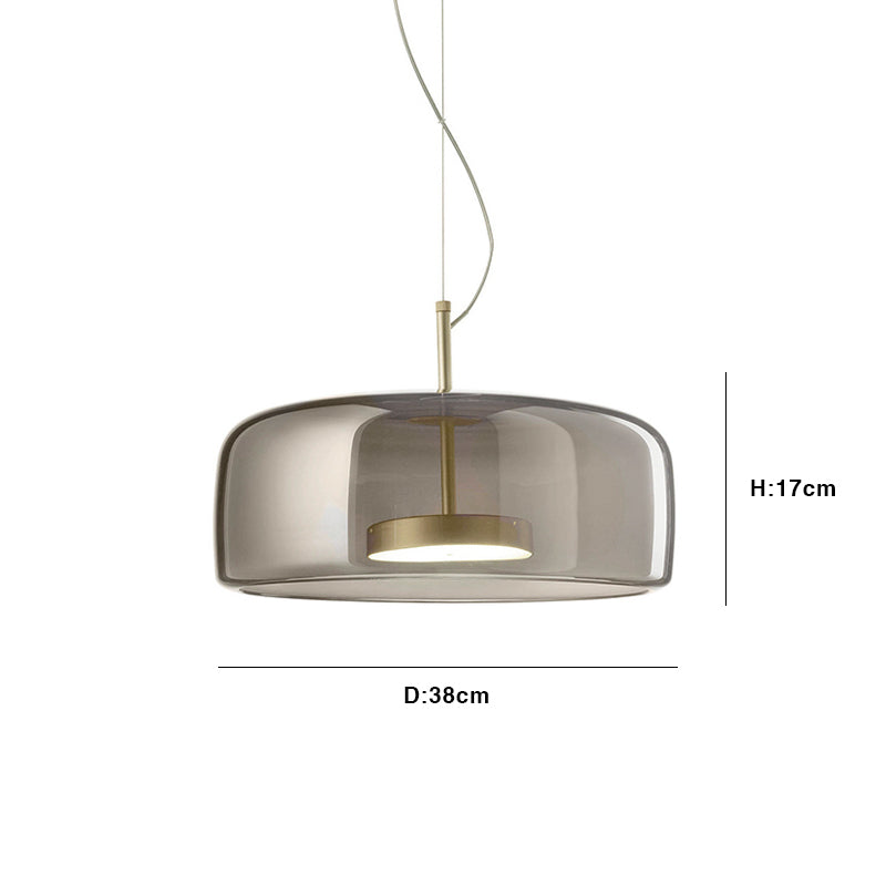 Fenora - Hôtel Lampe Suspendue En Verre-Lampe Veilleuse
