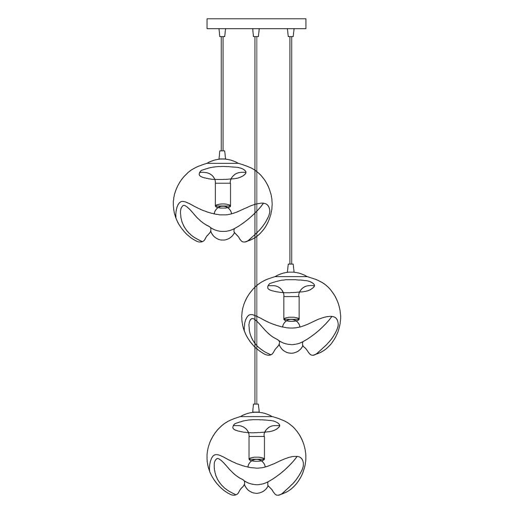 Lampe Suspendue Wave-Lampe Veilleuse