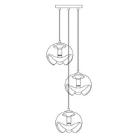 Thumbnail for Lampe Suspendue Wave-Lampe Veilleuse
