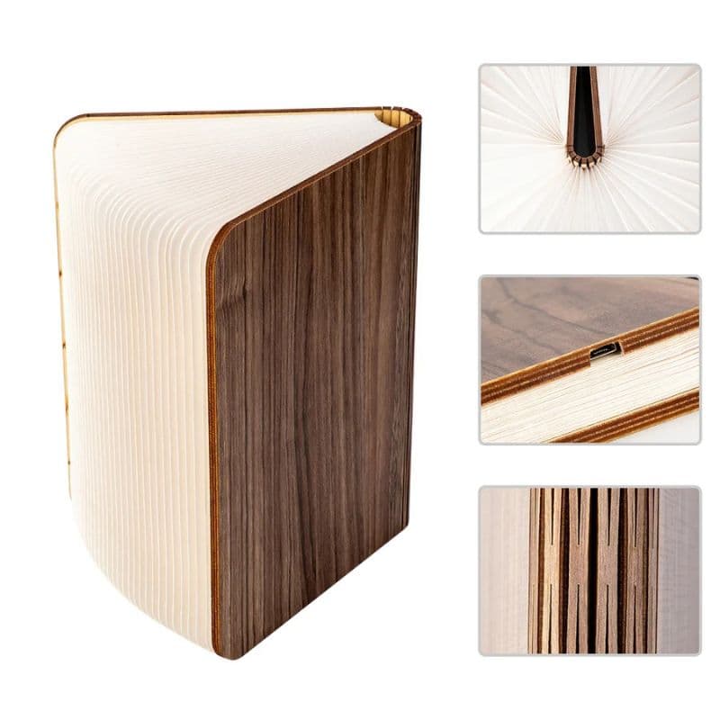 Lampe de chevet Livre Lumineux Veilleuse-Lampe Veilleuse