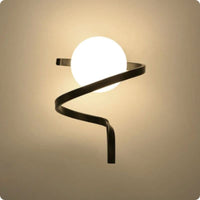 Thumbnail for Lampe de chevet Murale Spirale Moderne-Lampe Veilleuse