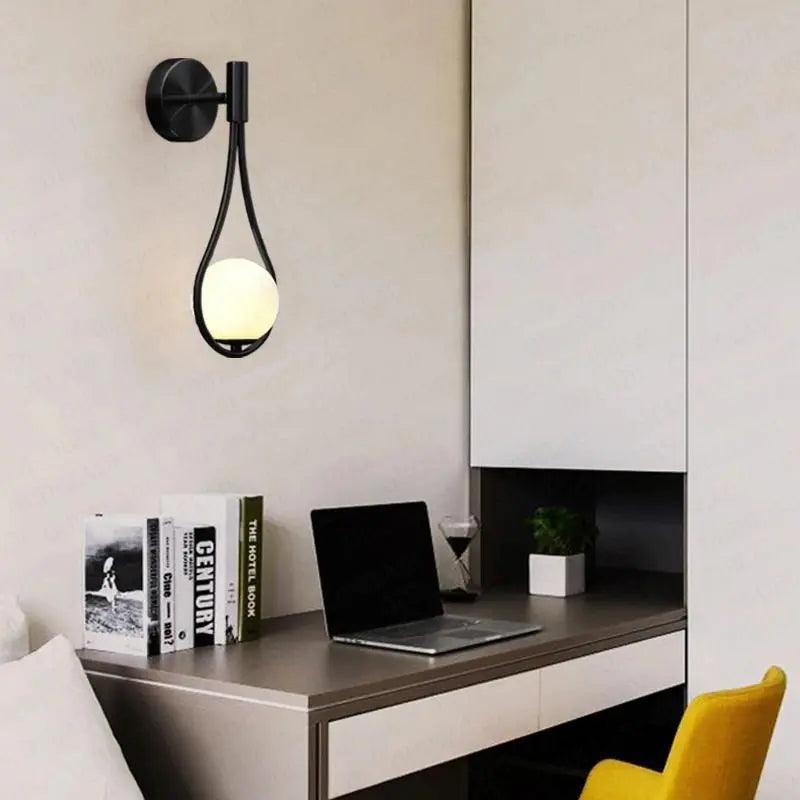 Evila - Lampe Murale Scandinave Moderne-Lampe Veilleuse