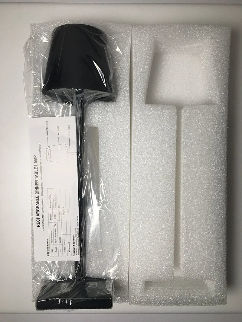 Lampe De Table Rechargeable Sans Fil-Lampe Veilleuse