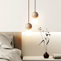 Thumbnail for Lampe De Plafond Suspendue Wabi Sabi-Lampe Veilleuse