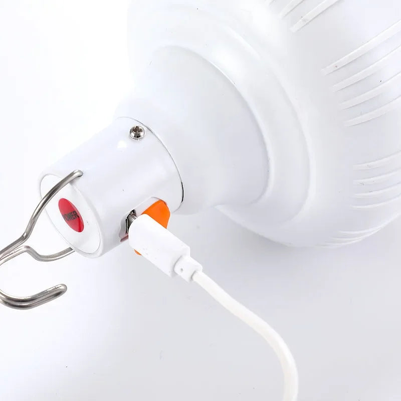Lampe LED Rechargeable Portable pour Camping Extérieur-Lampe Veilleuse