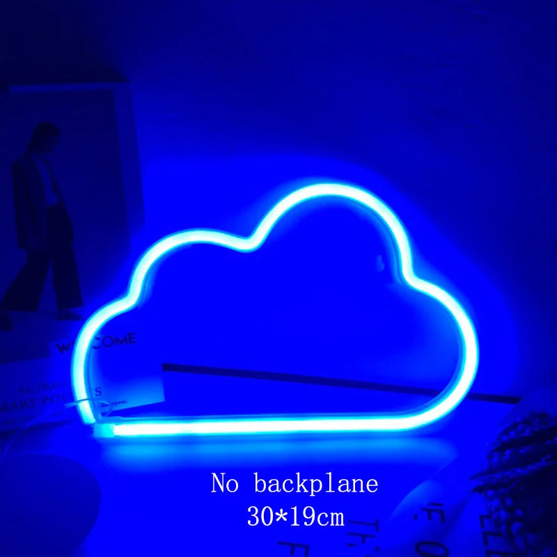 Enseigne Néon LED "Good Night" Décor-Lampe Veilleuse