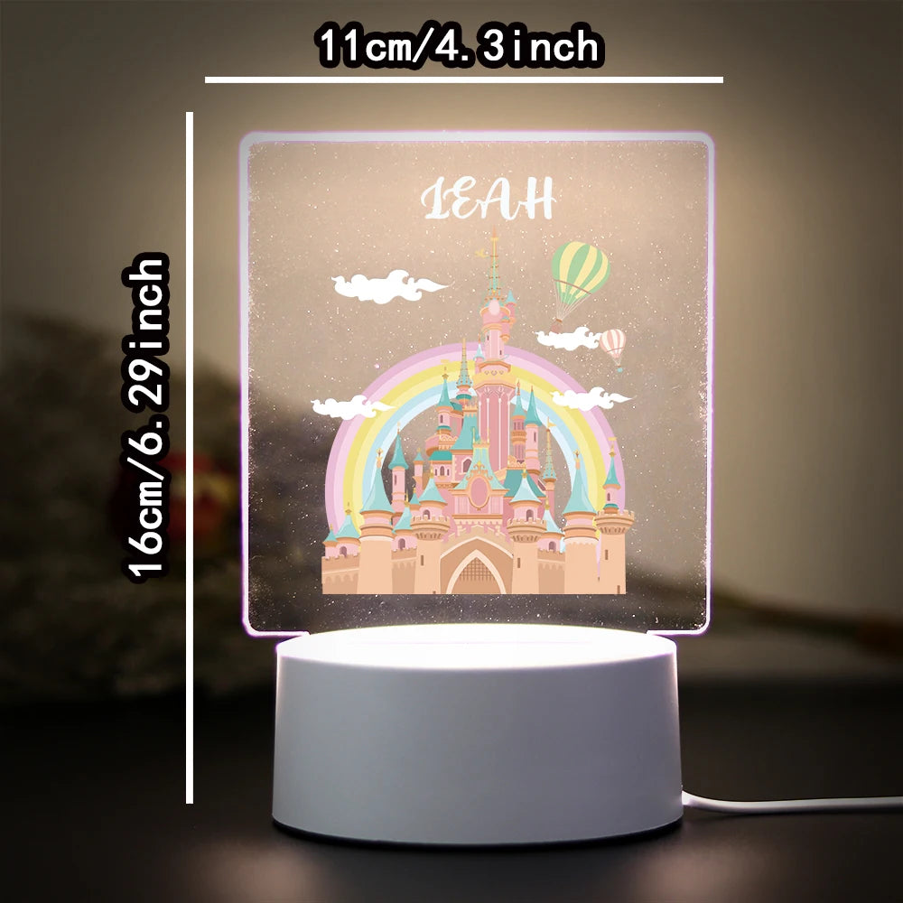 Lampe LED Ambiance Arc-en-Ciel-Lampe Veilleuse
