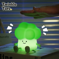 Thumbnail for Lampe de Nuit LED Brocoli Mignon Bébé-Lampe Veilleuse