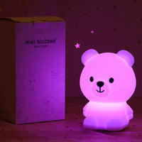Thumbnail for Veilleuse bébé LED - Willy l'Ourson-Lampe Veilleuse