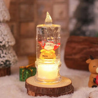 Thumbnail for Bougies LED étincelantes d’eau de Noël-Lampe Veilleuse
