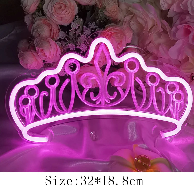 Enseigne Néon LED "Good Night" Décor-Lampe Veilleuse