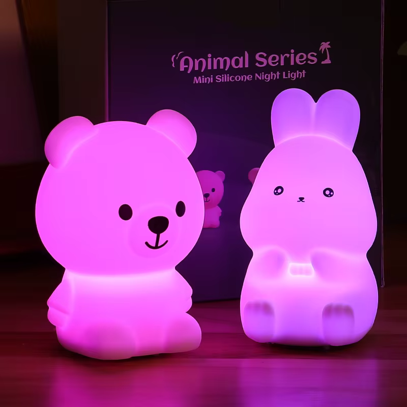 Veilleuse bébé LED - Willy l'Ourson-Lampe Veilleuse