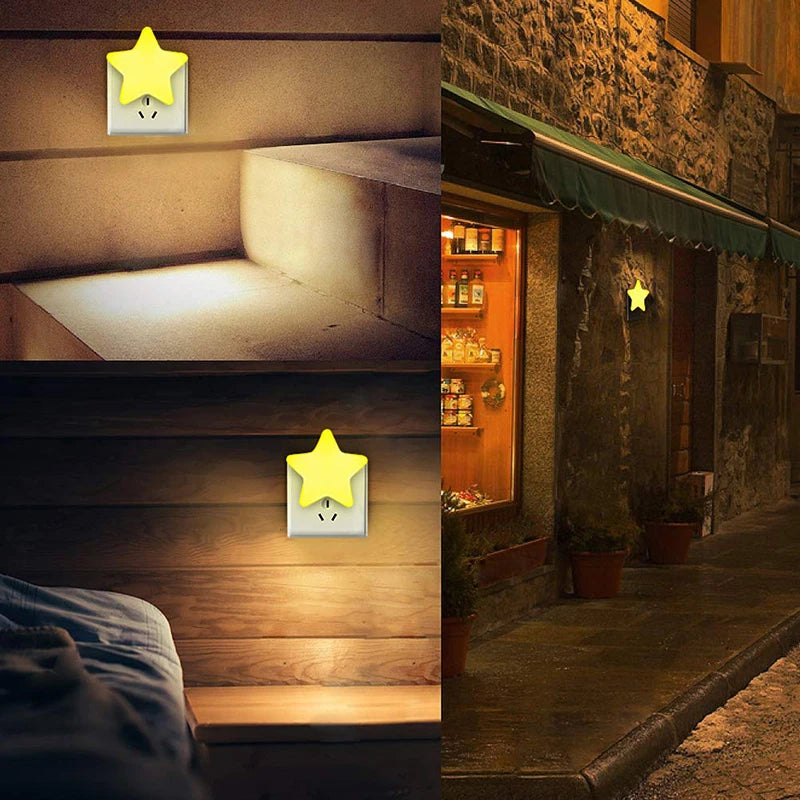 Mini lampe LED étoile veilleuse enfant-Lampe Veilleuse