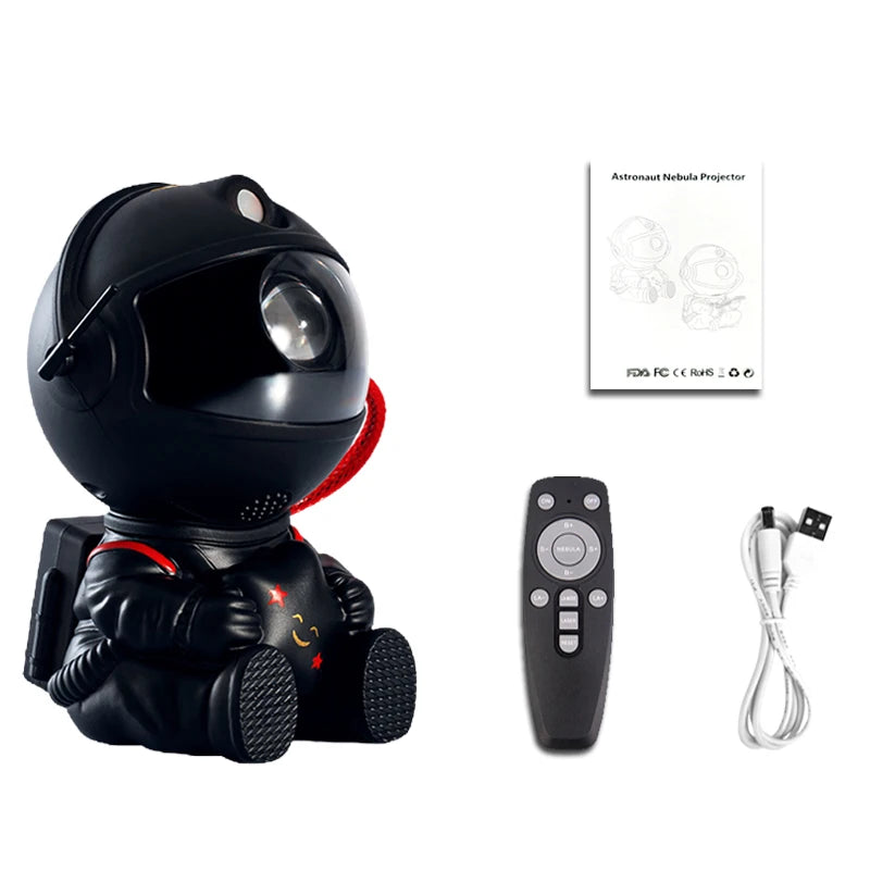 Projecteur Astronaute LED Galaxy avec Télécommande-Lampe Veilleuse