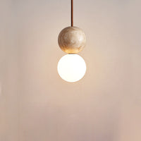 Thumbnail for Lampe De Plafond Suspendue Wabi Sabi-Lampe Veilleuse