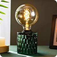 Thumbnail for Lampe de Chevet Verre Vintage-Lampe Veilleuse