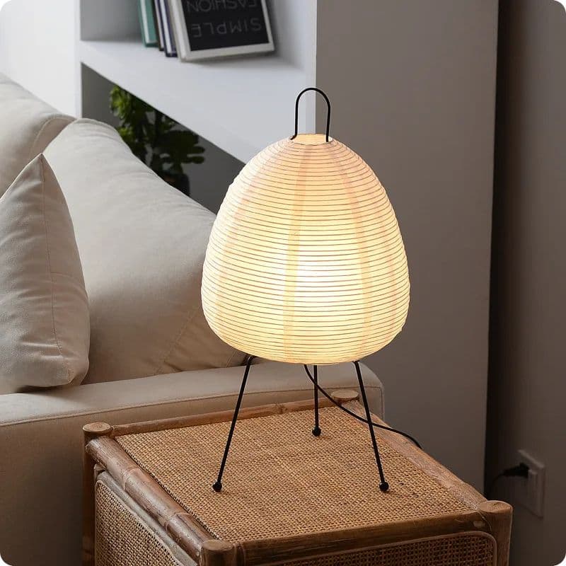 Lampe de chevet Japonaise-Lampe Veilleuse