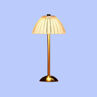 Thumbnail for Lampe De Table Sans Fil En Métal Et Cristal-Lampe Veilleuse