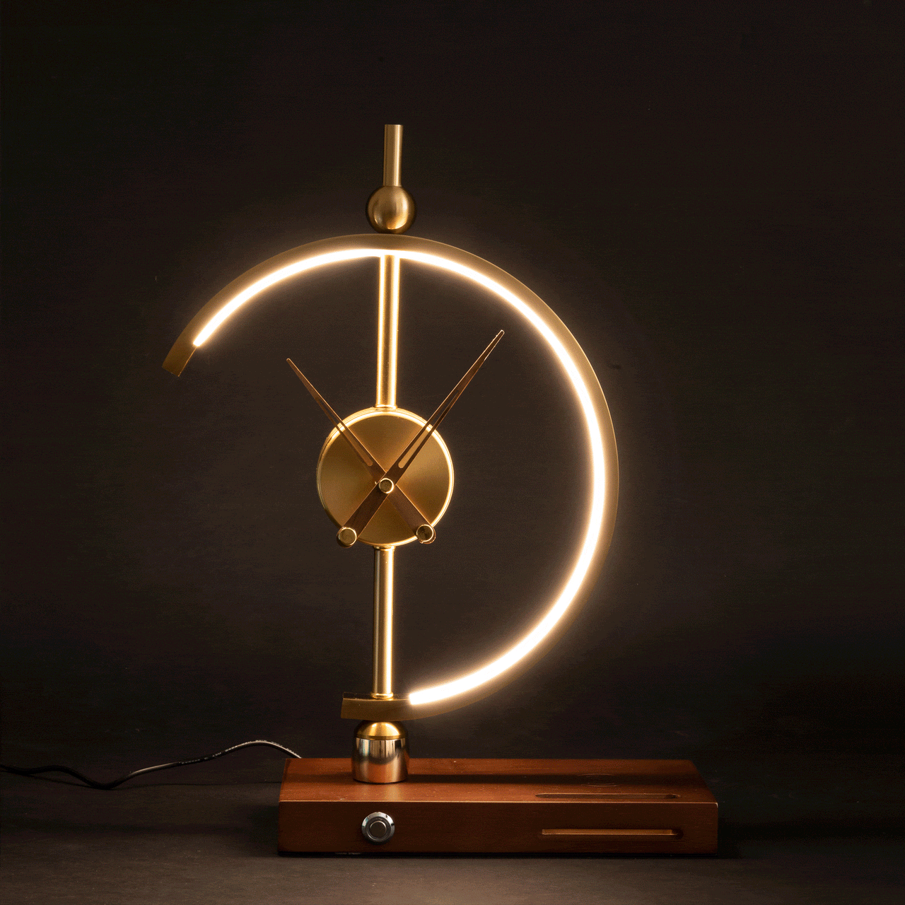 Nagoyalight - Lampe-Horloge Et Chargeur De Luxe-Lampe Veilleuse